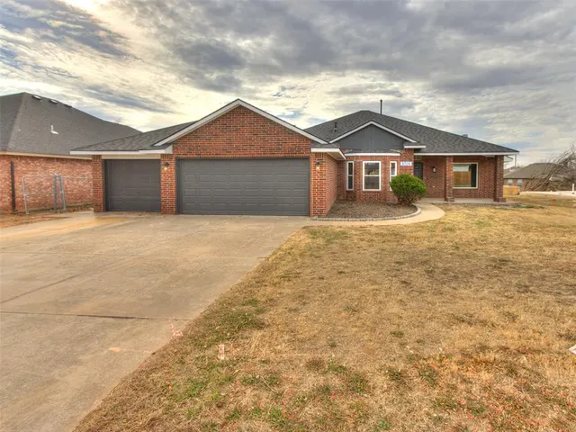 Front exterior — 8709 Woodbend Drive, Oklahoma City, OK 73135