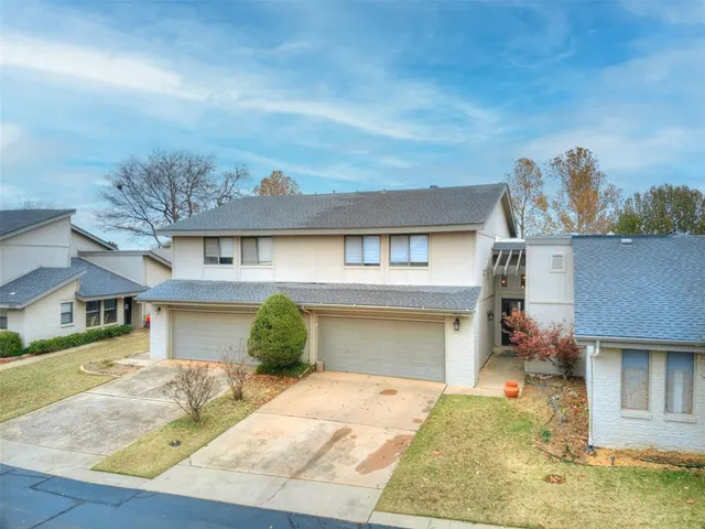 Front exterior — 9803 Hefner Village Place, Oklahoma City, OK 73162