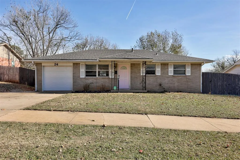 Front exterior — 24 Seneca Drive, Shawnee, OK 74801