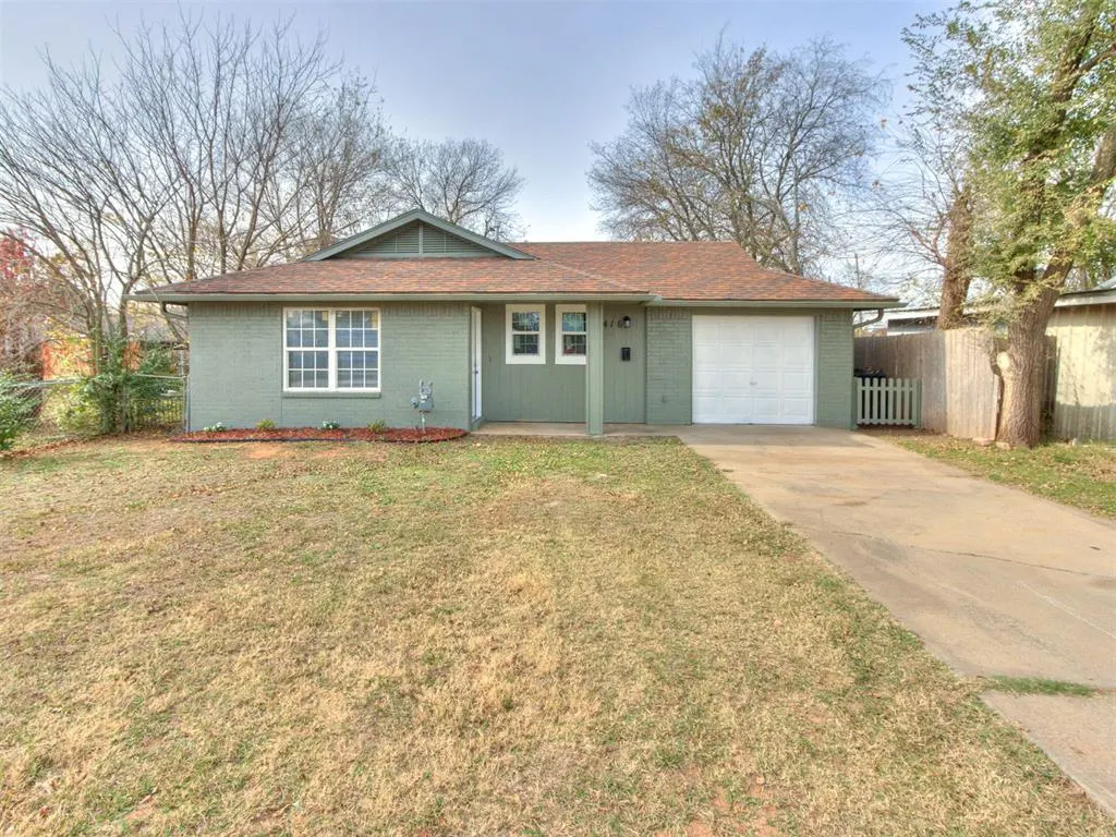 Front exterior — 1416 N McKinley Avenue, Shawnee, OK 74801
