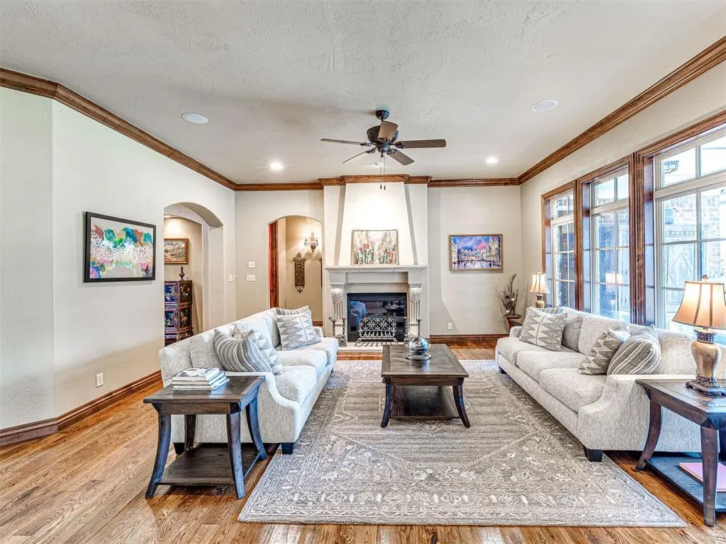 Front exterior — 2405 Riva Way, Edmond, OK 73007