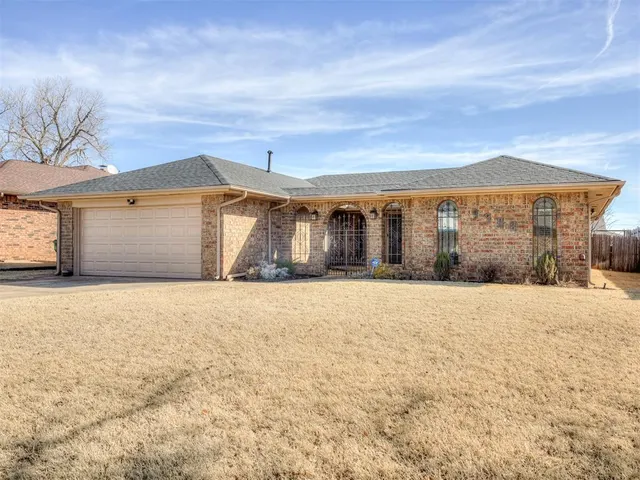 Front exterior — 9908 S Youngs Lane, Oklahoma City, OK 73159