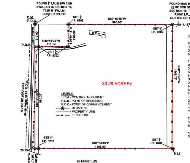 Photo 3 — N 2150 Road, Foss Lake, OK 73647