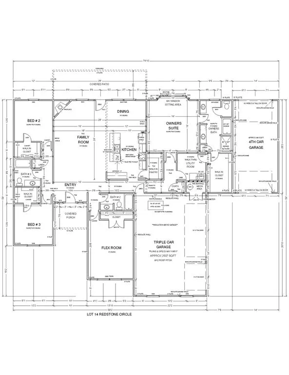 Front exterior — 870276 Red Stone Circle, Chandler, OK 74834
