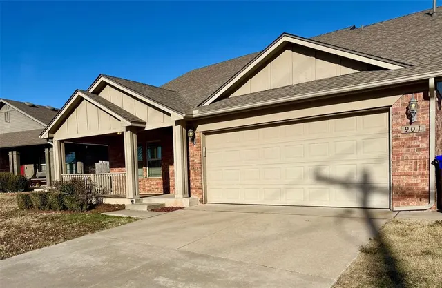 Front exterior — 901 Blue Fish Road, Norman, OK 73069