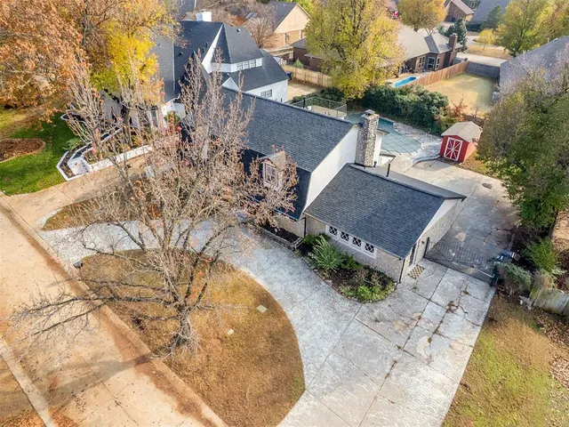 Front exterior — 2208 Amber Road, Oklahoma City, OK 73170