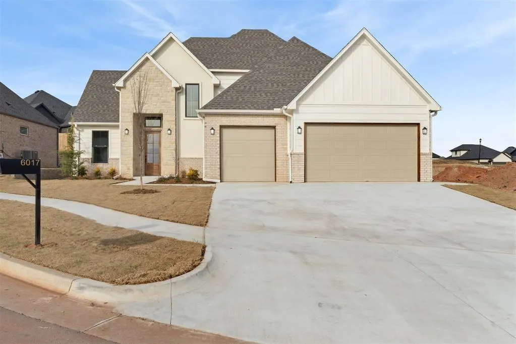 Front exterior — 6017 Frankie Lynn Lane, Edmond, OK 73034