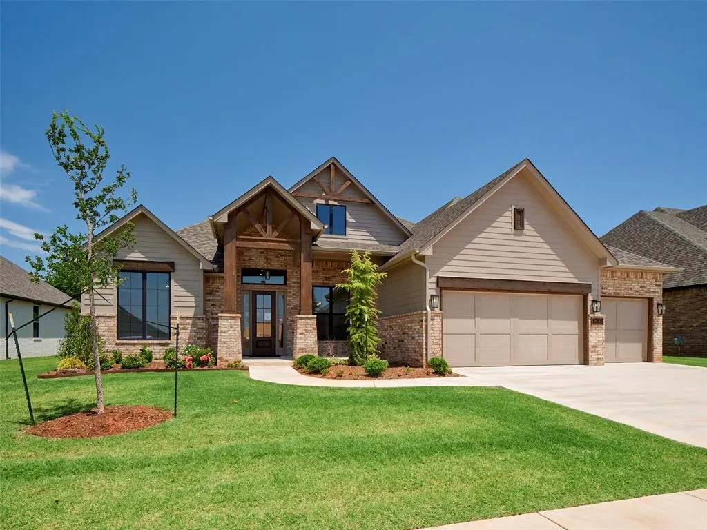 Front exterior — 16304 Cypress Trails Drive, Oklahoma City, OK 73013
