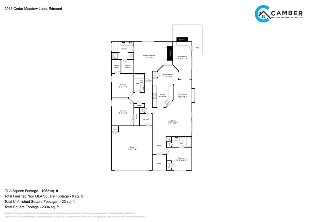 Photo 2 — 2013 Cedar Meadow Lane, Edmond, OK 73003
