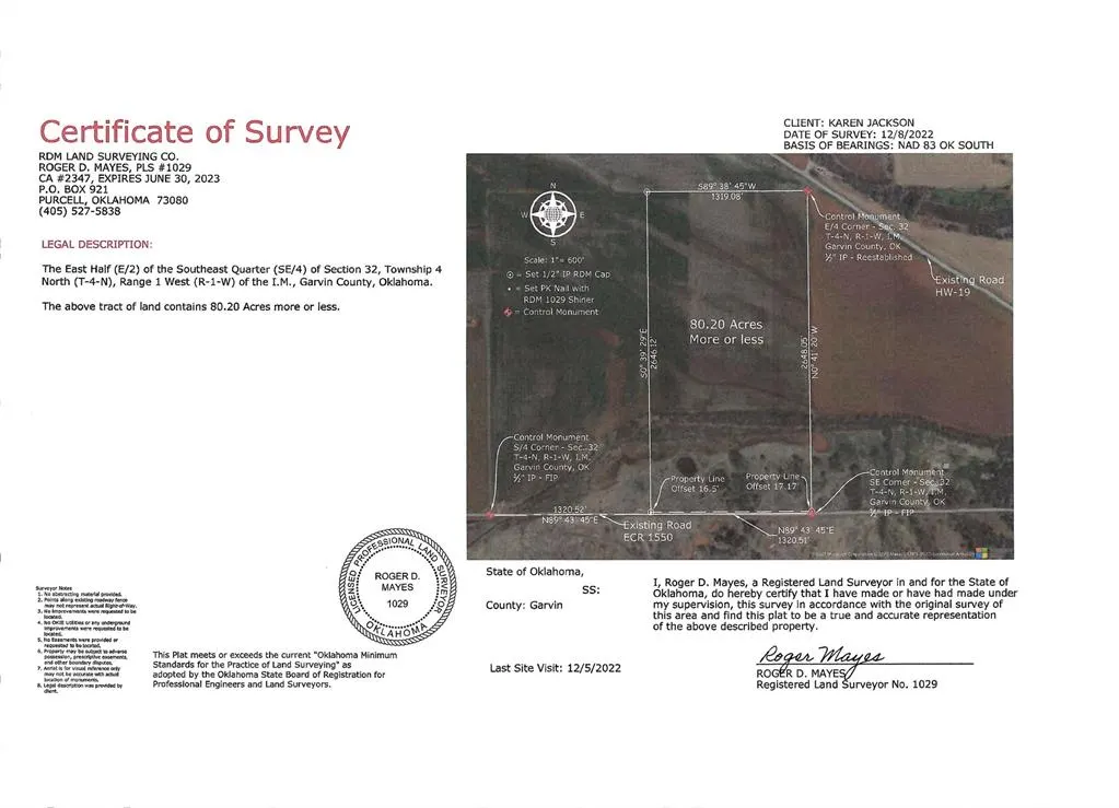 Photo 21 — E County Rd 1550 Road, Pauls Valley, OK 73075