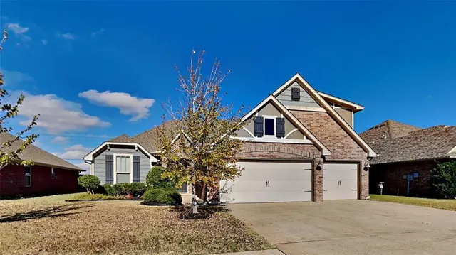 Front exterior — 13625 Cobblestone Road, Oklahoma City, OK 73142