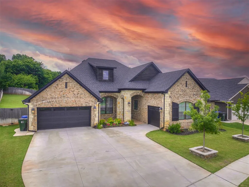 Front exterior — 210 Bulverde Drive, Norman, OK 73069