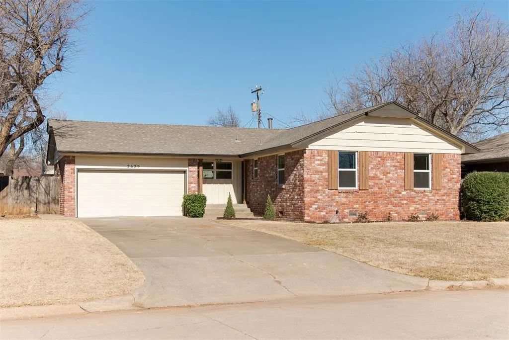 Front exterior — 2629 Berkshire Way, Oklahoma City, OK 73120