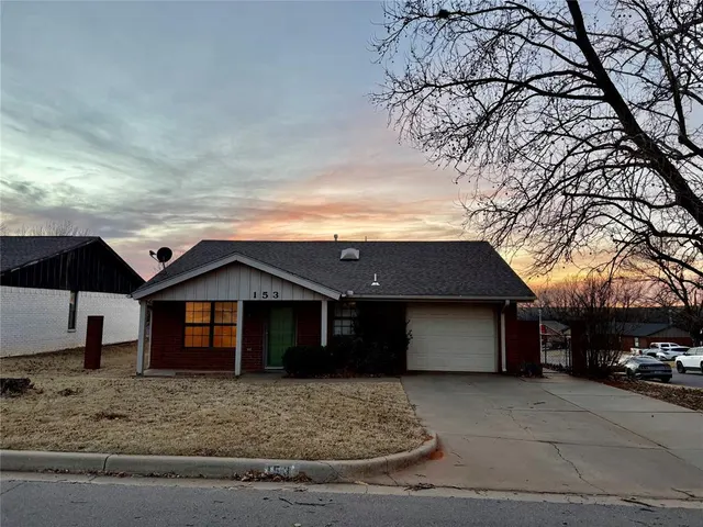 Front exterior — 153 Tobi Avenue, Weatherford, OK 73096