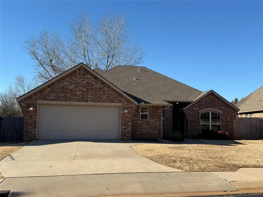 Front exterior — 11909 Whitney Way, Oklahoma City, OK 73131