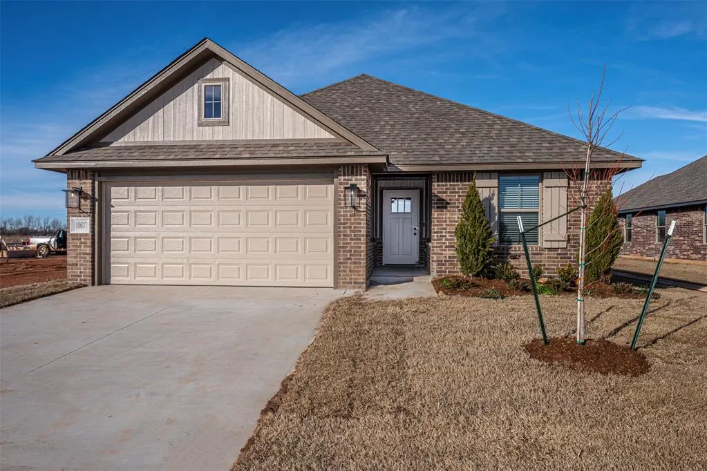 Front exterior — 10637 SW 18 Street, Yukon, OK 73099