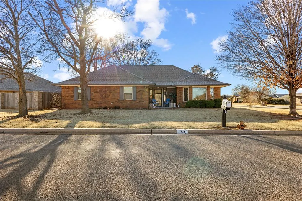 Front exterior — 140 Dolomite Drive, Clinton, OK 73601