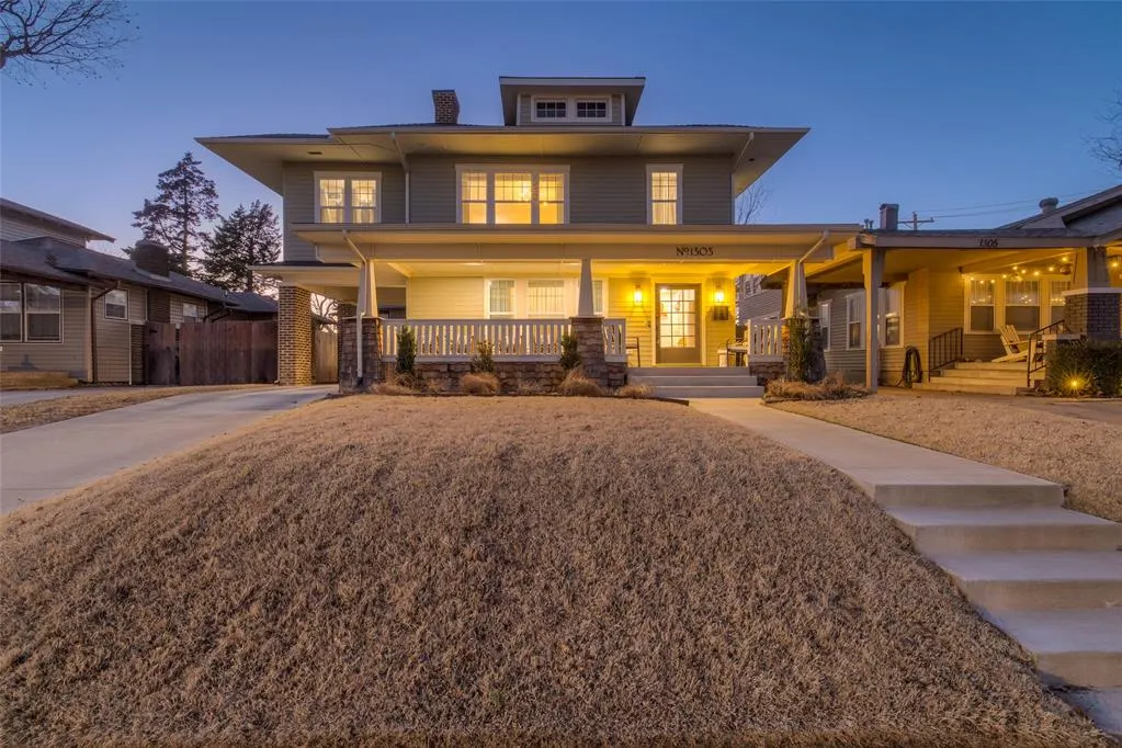 Front exterior — 1303 N Klein Avenue, Oklahoma City, OK 73106