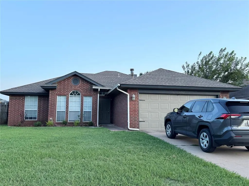 Front exterior — 1102 Dustin Drive, Edmond, OK 73003