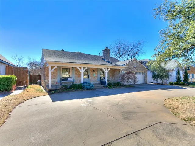 Front exterior — 1710 Windsor Place, Nichols Hills, OK 73116