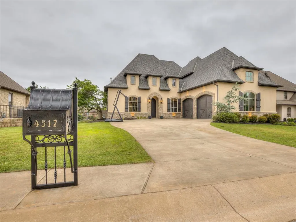 Front exterior — 4517 Roundup Road, Edmond, OK 73034