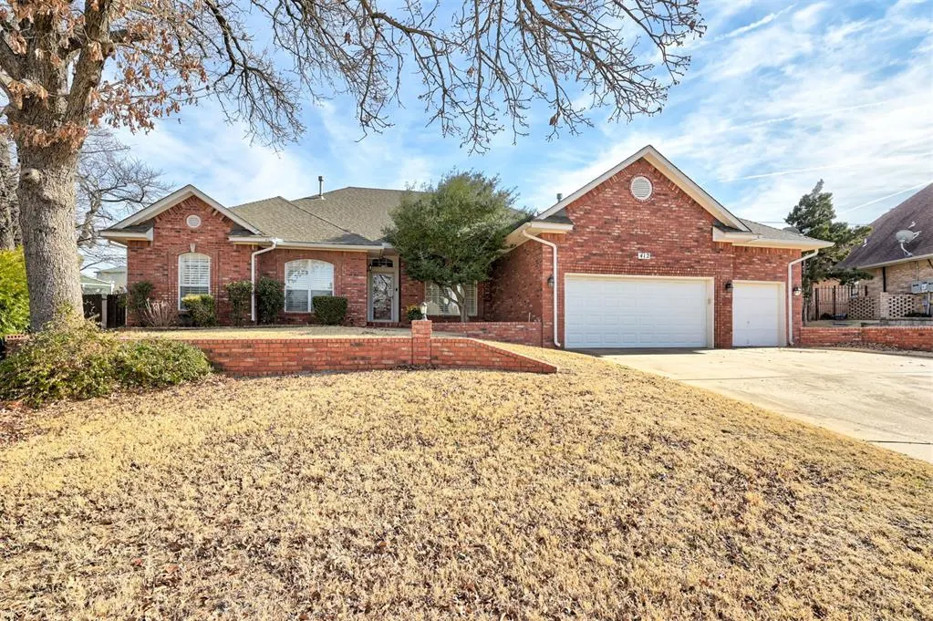 Front exterior — 412 Kenswick Court, Edmond, OK 73034