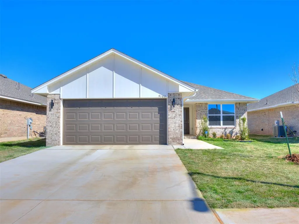 Front exterior — 9100 Blackfork Lane, Oklahoma City, OK 73160