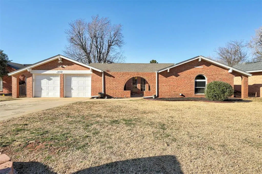 Front exterior — 8037 Willow Creek Boulevard, Oklahoma City, OK 73162