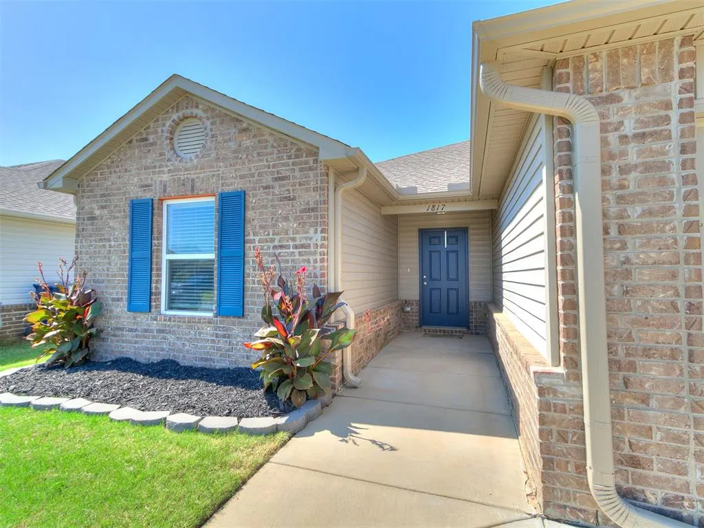 Front exterior — 1817 Hannah Lane, Oklahoma City, OK 73127