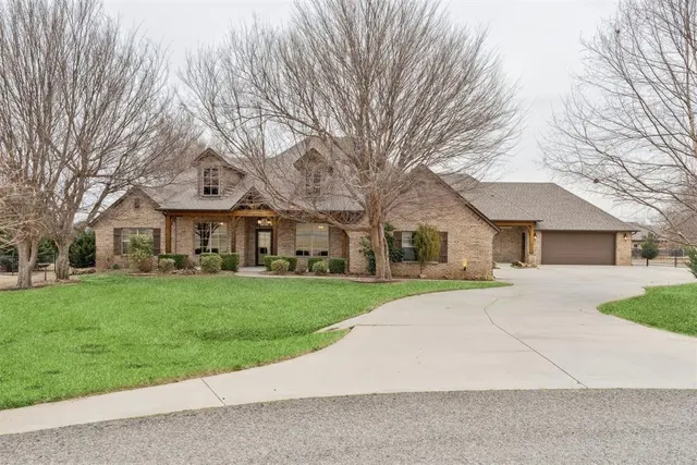 Front exterior — 3514 Rivers Edge Court, Newcastle, OK 73065