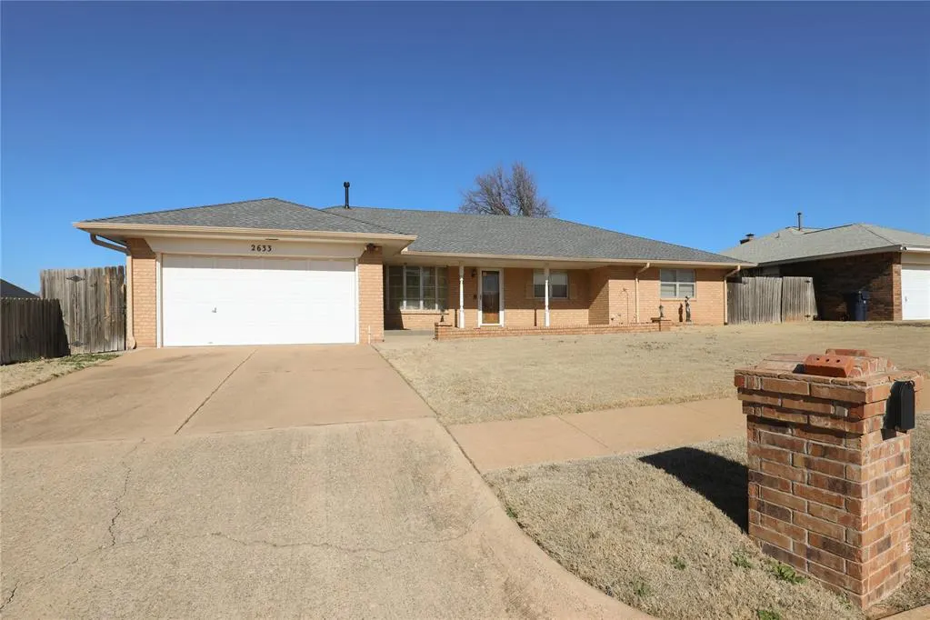 Front exterior — 2633 SW 91st Street, Oklahoma City, OK 73159
