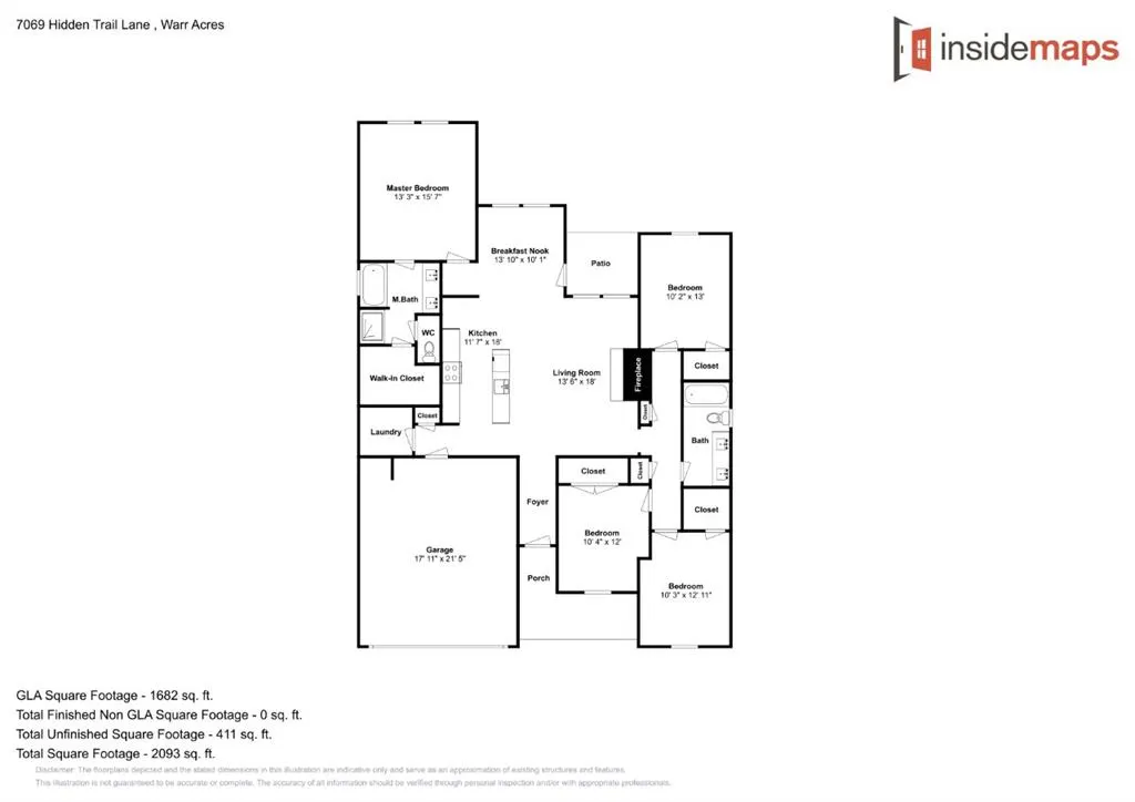 Photo 3 — 7069 Hidden Trail Lane, Warr Acres, OK 73132