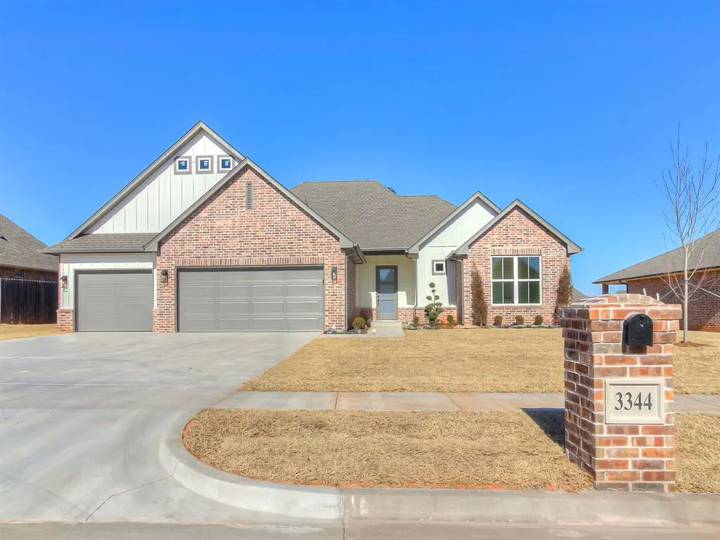 Front exterior — 3344 Sagebrush Place, Yukon, OK 73099
