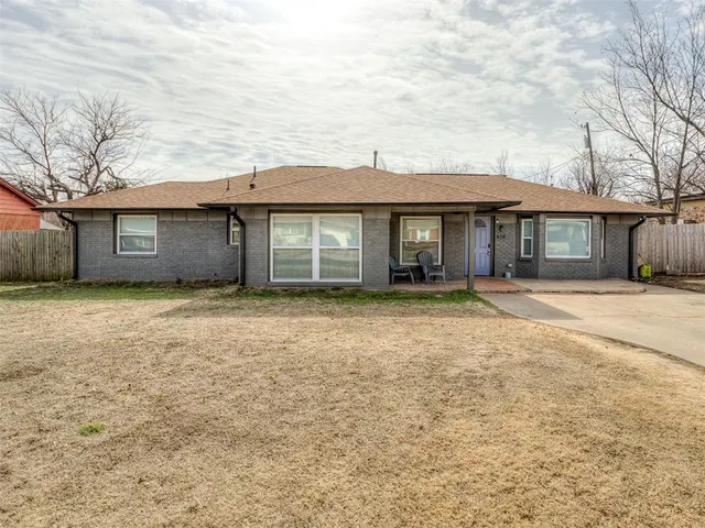 Front exterior — 418 E Atkinson Drive, Midwest City, OK 73110