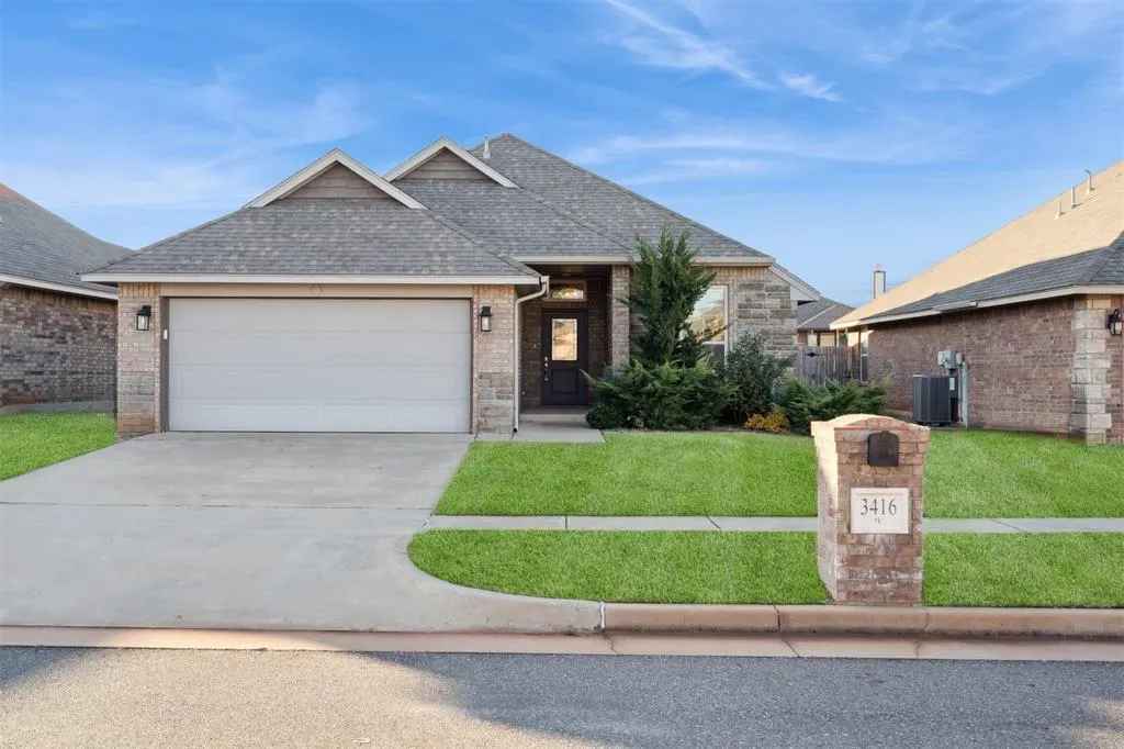 Front exterior — 3416 NW 160th Street, Edmond, OK 73013