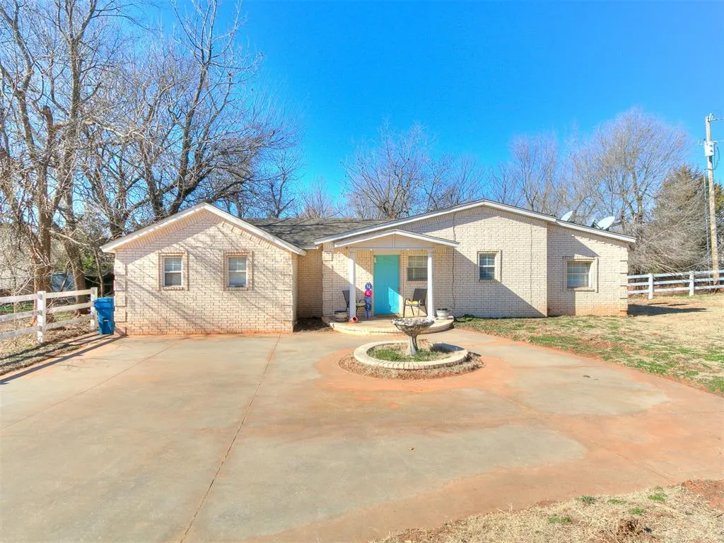 Front exterior — 3848 NW 32nd Street, Newcastle, OK 73065