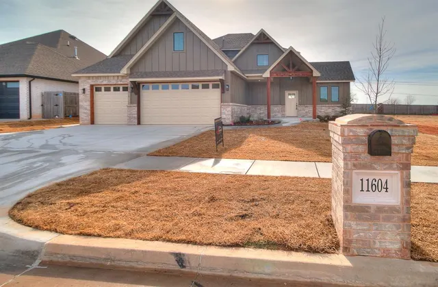 Front exterior — 11604 SW 58th Street, Mustang, OK 73064