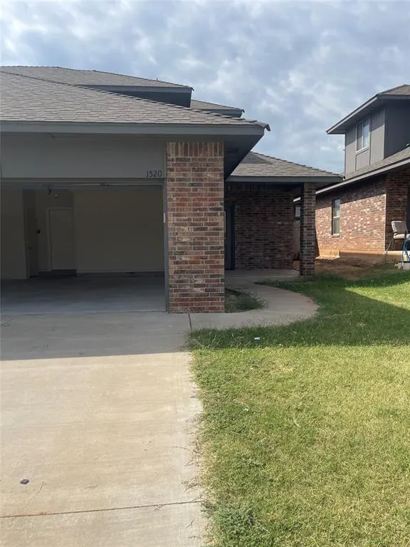 Front exterior — 1524 NW 13th Street, Newcastle, OK 73065