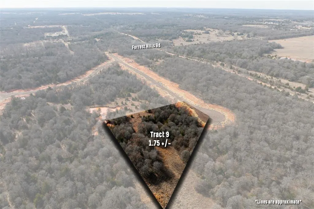 Front exterior — 0 Forrest Hills Road, Wellston, OK 74881