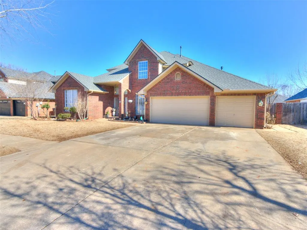 Front exterior — 11408 Brockton Place, Oklahoma City, OK 73162