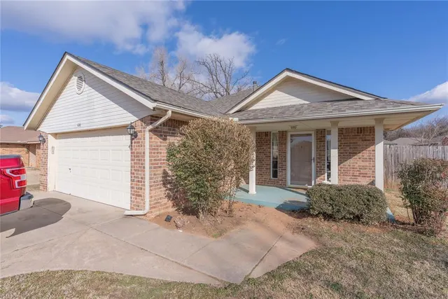Front exterior — 416 Blue Spruce Drive, Oklahoma City, OK 73130