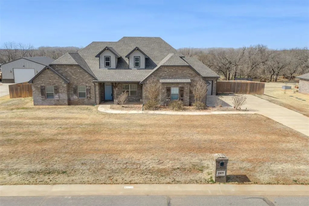Front exterior — 13675 Creek View Drive, Edmond, OK 73025