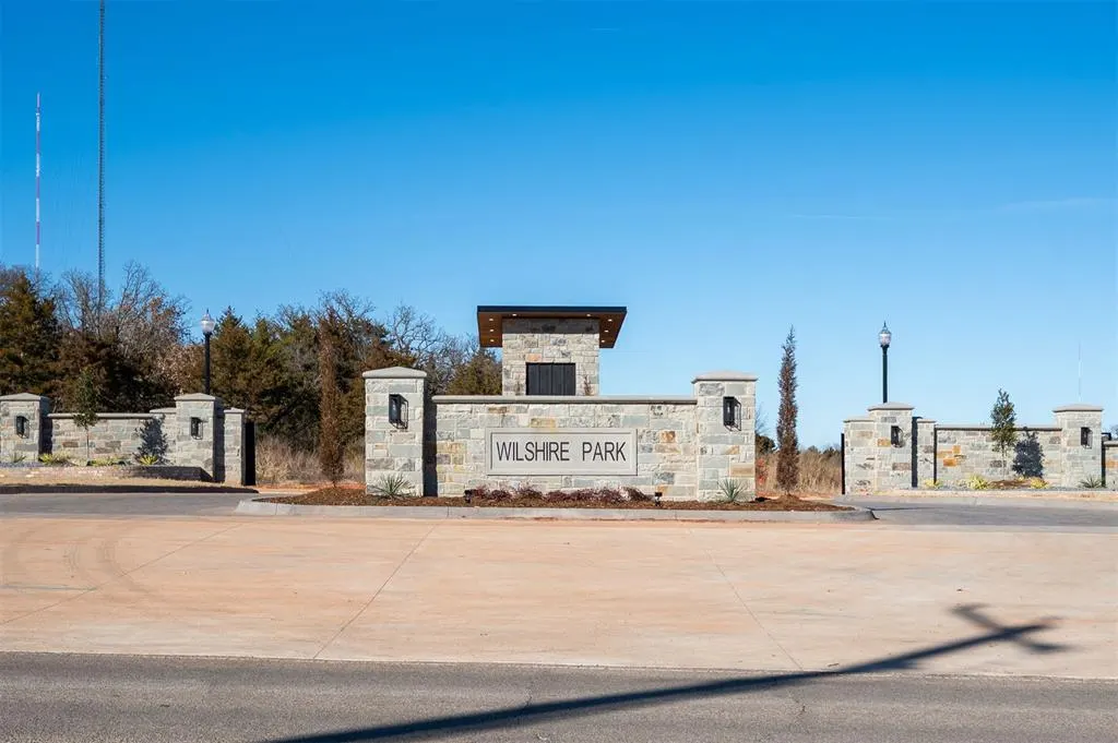 Front exterior — 8217 Wilshire Park West Drive, Oklahoma City, OK 73116