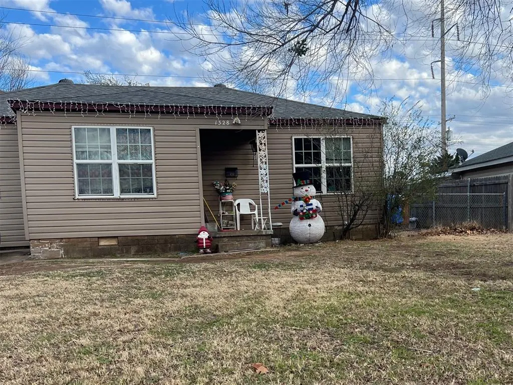 Front exterior — 1328 Givens Drive, Midwest City, OK 73110