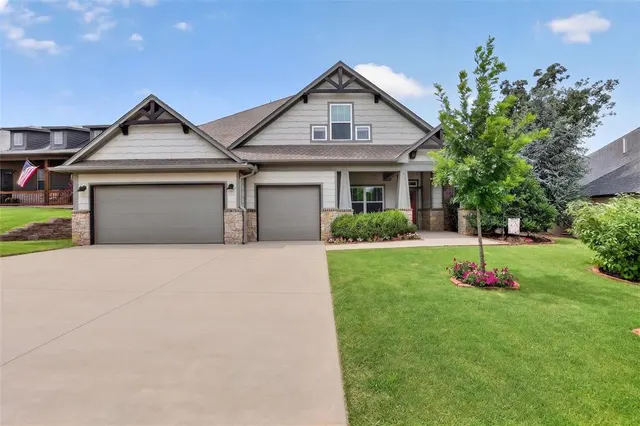 Front exterior — 8616 Snow Court, Edmond, OK 73007