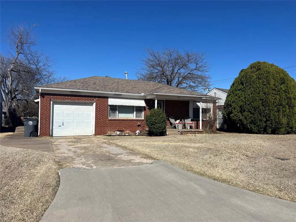 Front exterior — 1703 Brighton Avenue, Oklahoma City, OK 73120