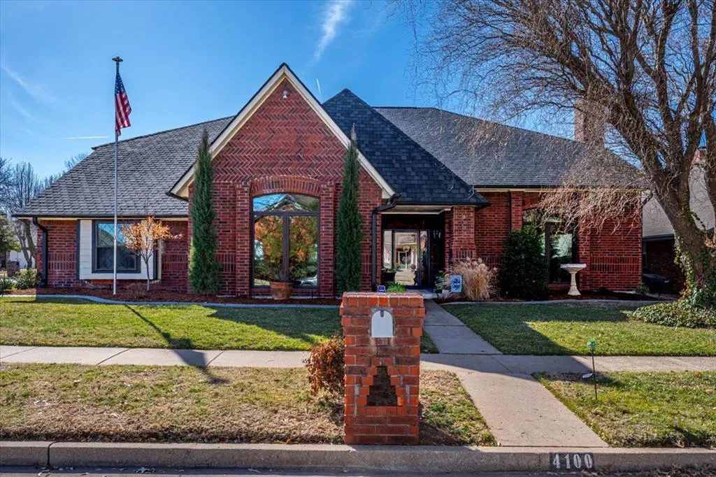 Front exterior — 4100 NW 144th Terrace, Oklahoma City, OK 73134