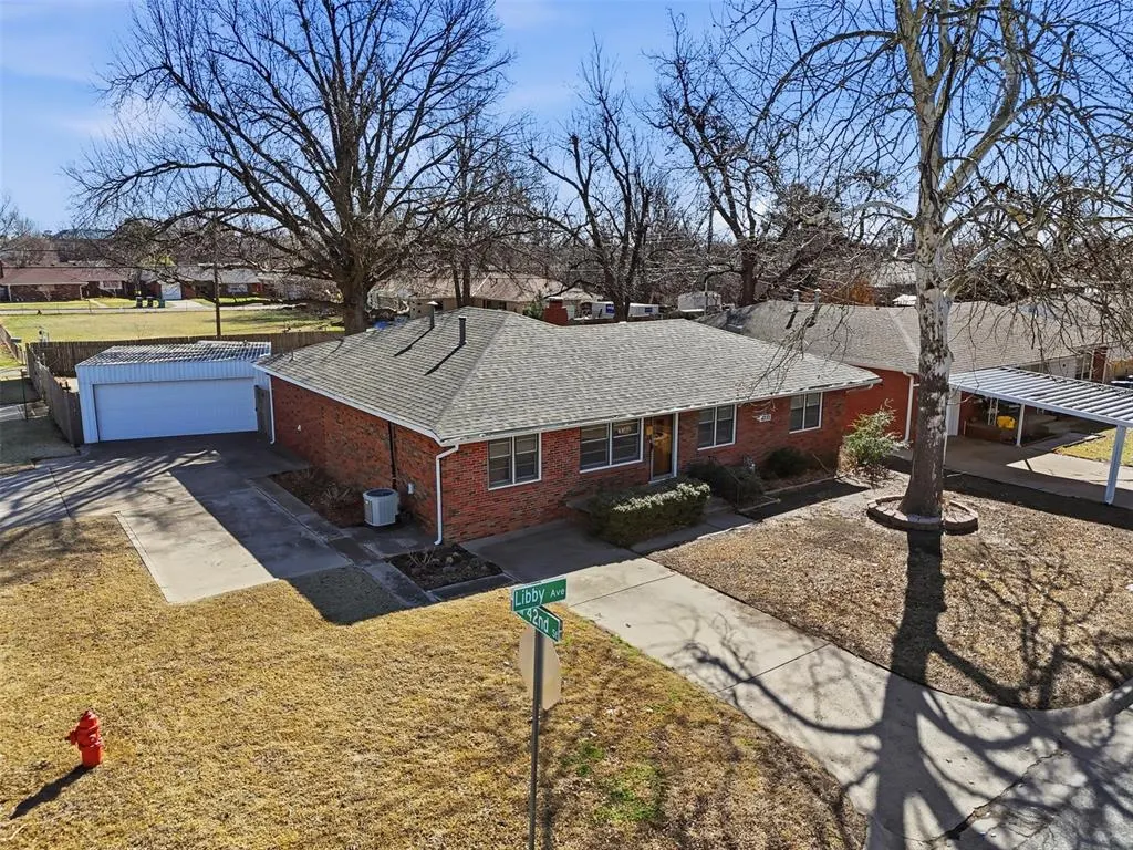 Front exterior — 4232 N Libby Avenue, Oklahoma City, OK 73122