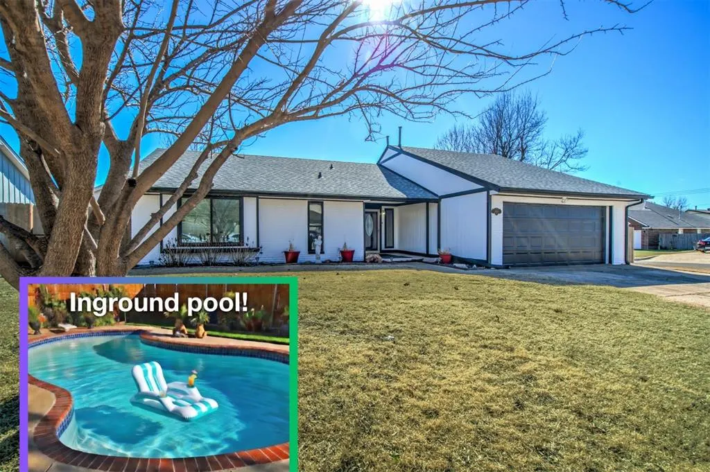 Front exterior — 2424 SW 100th Street, Oklahoma City, OK 73159