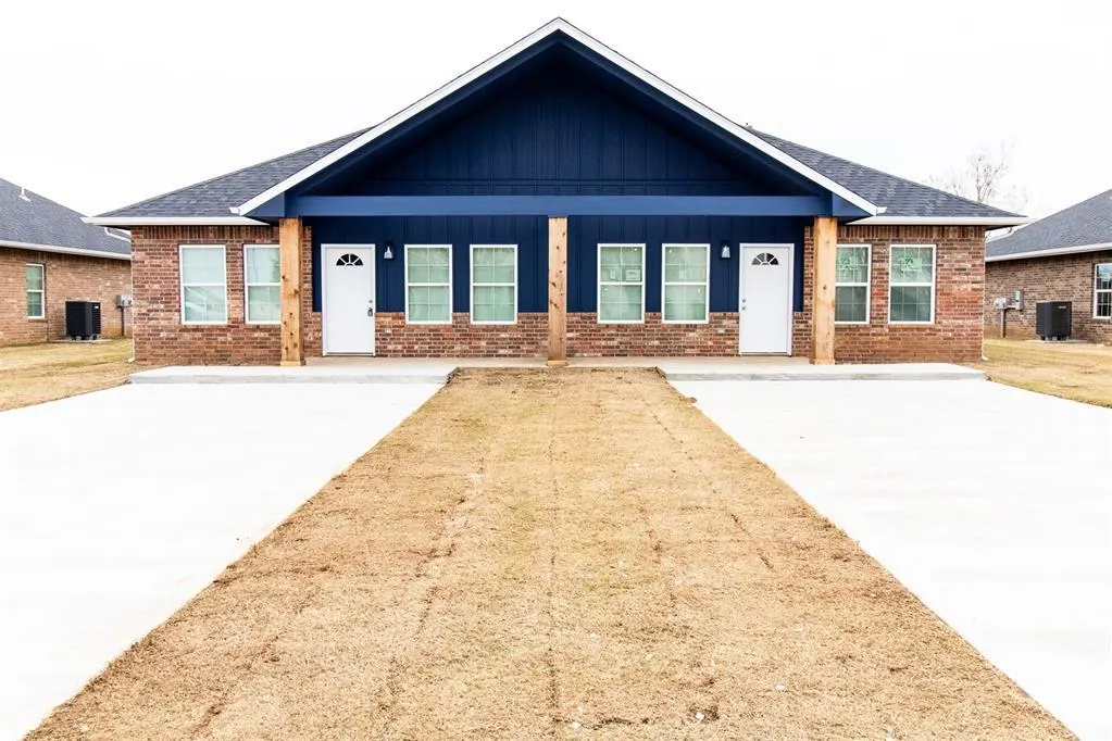 Front exterior — 308 NW 122nd Street A & B, Oklahoma City, OK 73114